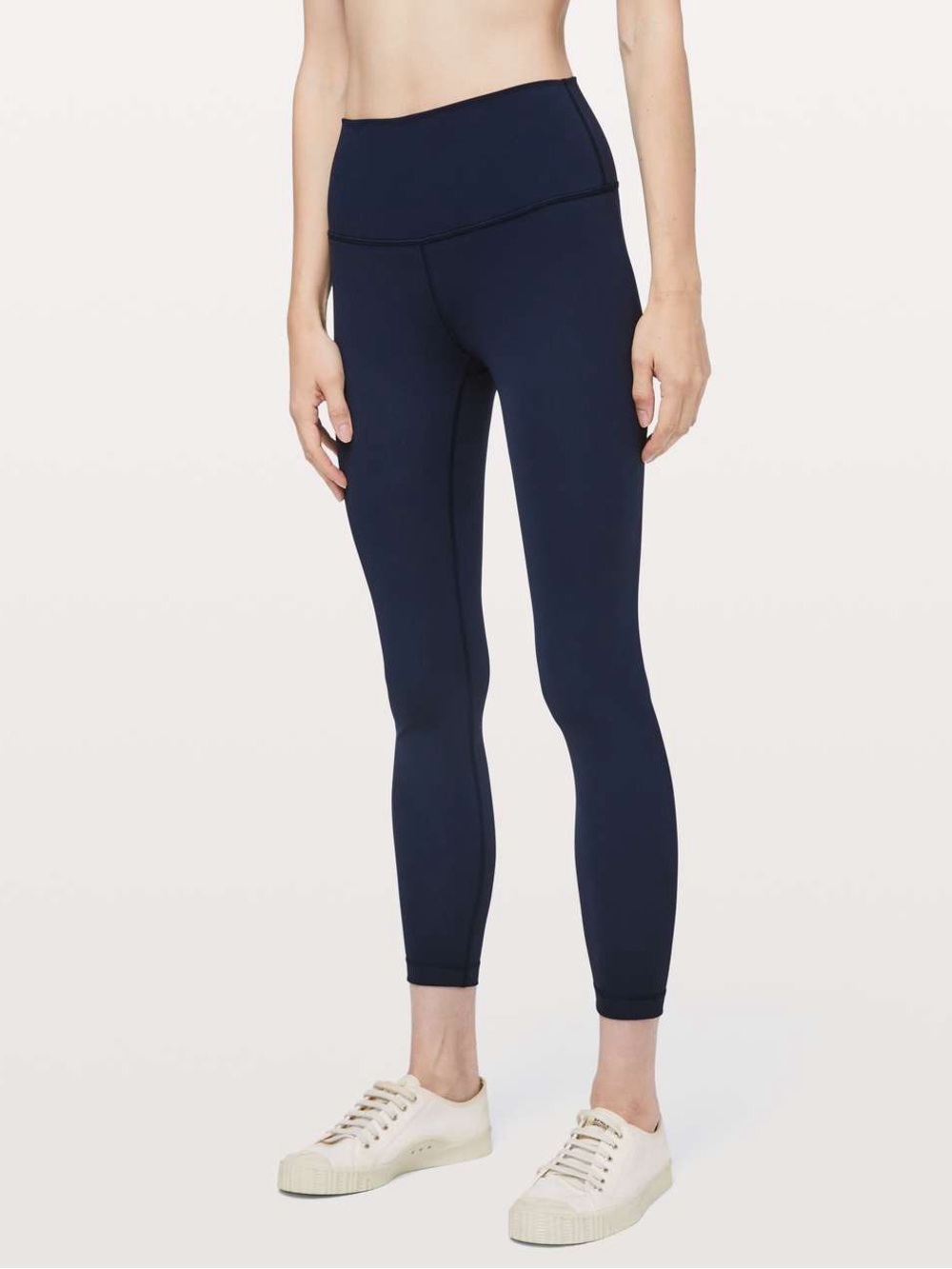 Lululemon Navy Wunder Under 7/8 Tight *Full-On Luxtreme 25" Size 4